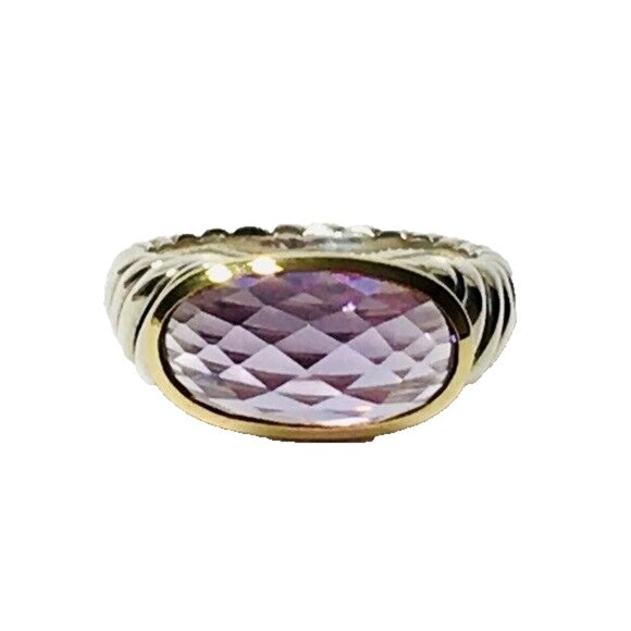 David Yurman Lavender Amethyst Ring - Picture 1 of 7